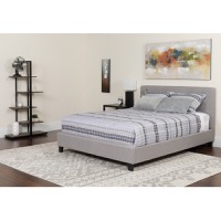 Upholstered Platform Bed/Mattress Sets