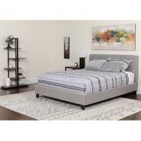 Upholstered Platform Bed/Mattress Sets