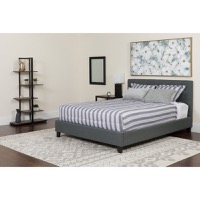 Upholstered Platform Bed/Mattress Sets