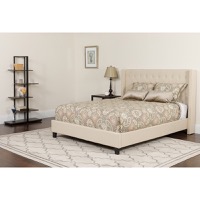 Upholstered Platform Bed/Mattress Sets