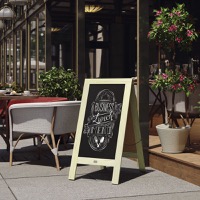 Magnetic A-Frame Chalkboards