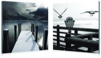 Designer Studios Lake Lookout Mounted Photography Print Diptych