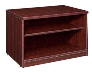 Legacy 20" Low Open Shelf Cabinet - Mahogany