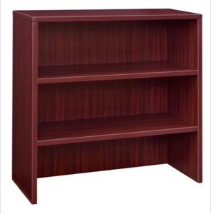 Legacy 35" Open Hutch - Mahogany