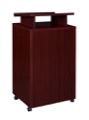 Legacy Freestanding Lectern - Mahogany