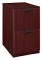 Legacy Deskside 2 Drawer File Cabinet - Mahogany