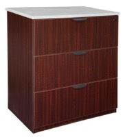 Regency Legacy Stand Up Lateral File without Top- Mahogany