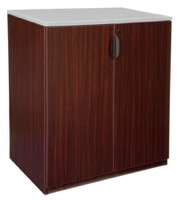 Regency Legacy Stand Up Storage Cabinet without Top- Mahogany