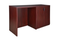 Regency Legacy Stand Up Side to Side Storage Cabinet/ Desk- Mahogany