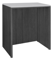 Regency Legacy Stand Up Desk without Top- Ash Grey