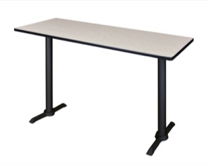 Cain 66" x 24" Cafe High Top Table - Maple