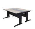 Fusion 66" x 58" Benching Station - Maple