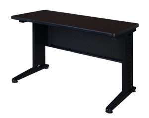 Fusion 48" x 24" Training Table - Mocha Walnut