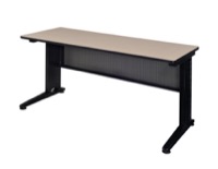 Fusion 60" x 24" Training Table - Beige