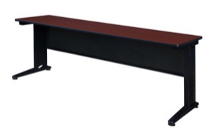 Fusion 84" x 24" Training Table - Mahogany