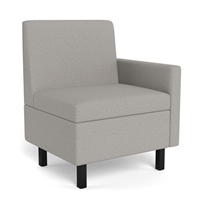 Safco Lounge Seating - Movvi Single Seat, Left Arm