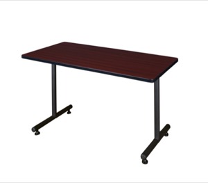 Kobe 42" x 30" Training Table - Mahogany
