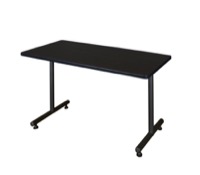 Kobe 42" x 30" Training Table - Mocha Walnut