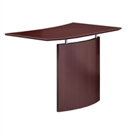 Medina Curved Desk Bridge, Left