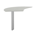 Medina Curved Desk Extension, Left