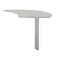 Medina Curved Desk Extension, Right