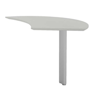 Medina Curved Desk Extension, Right