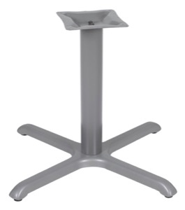 Via X-Base for 48" Table Tops - Grey