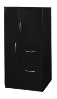 Regency Office Storage - Wardrobe on Left with File File Cabinet
