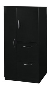 Regency Office Storage - Wardrobe on Left with File File Cabinet