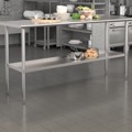 Stainless Steel Worktable Shelves