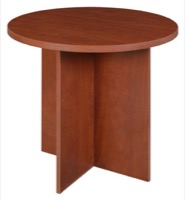 Niche Table Desk - 30" Round Table - Cherry