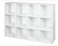 Niche Cubo Storage Set  - 12 Cubes - White Wood Grain