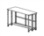 Mayline Techworks Storage Center - 63"W x 24"D x 36"H - High Pressure Laminate Surface