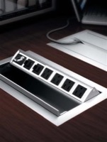 Conference Table Power Module - PMHO2 - 2 Power / 4 Open Ports