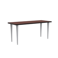 Rumba 60x24" Fixed Base Table Post-Leg Glide