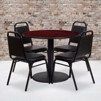 Laminate Restaurant Table and Chair Sets