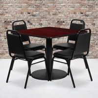 Laminate Restaurant Table and Chair Sets