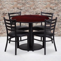Laminate Restaurant Table and Chair Sets