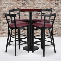 Laminate Restaurant Bar Table and Stool Sets