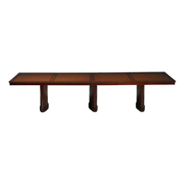 Sorrento Conference Table - 12' Rectangle - Bourbon Cherry Finish