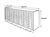 Mailroom Kwik-File Mail Sorter