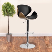 Vinyl Adjustable Height Barstools