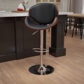 Vinyl Adjustable Height Barstools