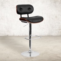 Vinyl Adjustable Height Barstools