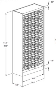 Mailroom Kwik-File Mail Sorter