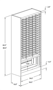 Mailroom Kwik-File Mail Sorter