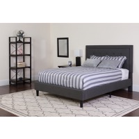 Upholstered Platform Bed/Mattress Sets