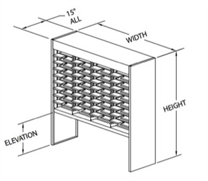 Mailroom Kwik-File Mail Sorter