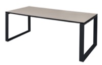 Structure 72" x 36" Training Table - Maple/Black