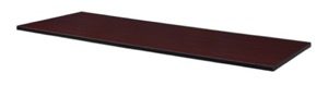 Structure 66" x 24" Tabletop - Mahogany/Mocha Walnut